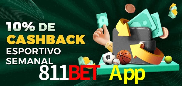 10% de bônus de cashback na 811Bet App